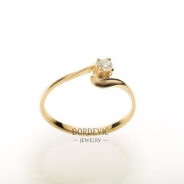 verenički prsten od žutog zlata (Beograd, Srbija)
